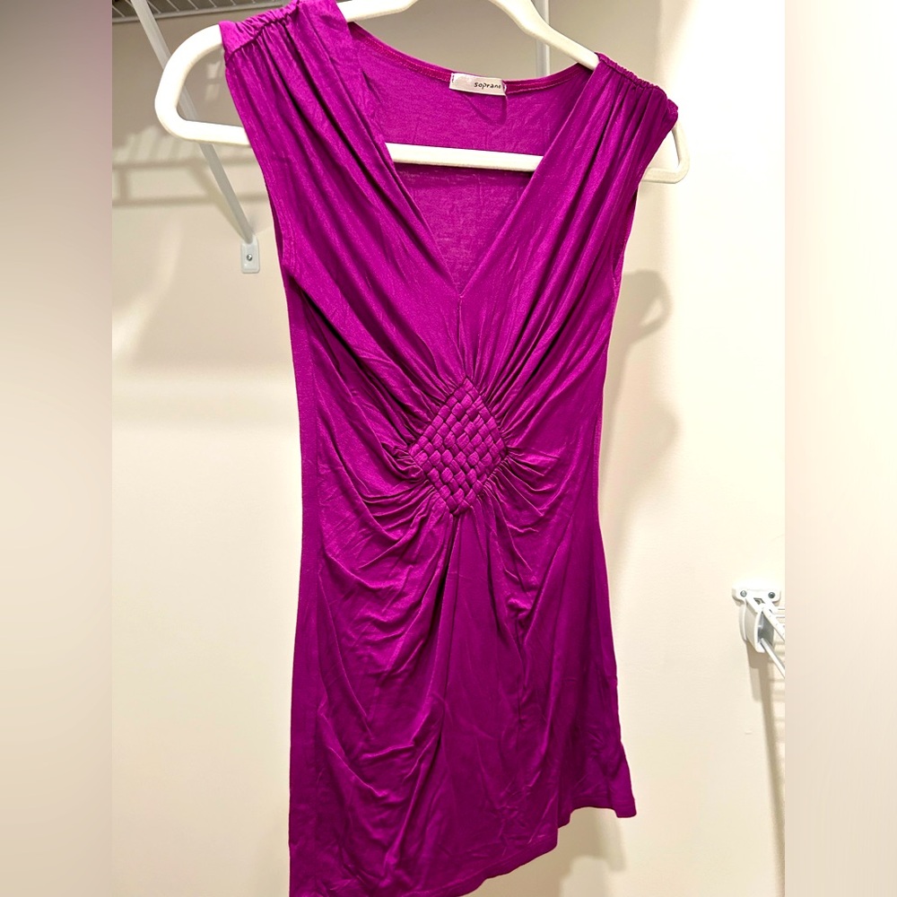 Fuschia tunic
